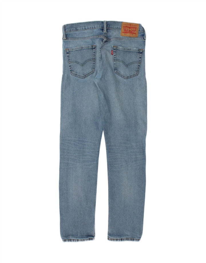 LEVI'S Mens 511 Distressed Slim Jeans  W30 L30 Blue Cotton