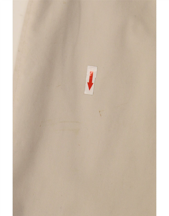 Marks & Spencer Herre Bomber Jacket UK 40 Stor Beige Bomuld