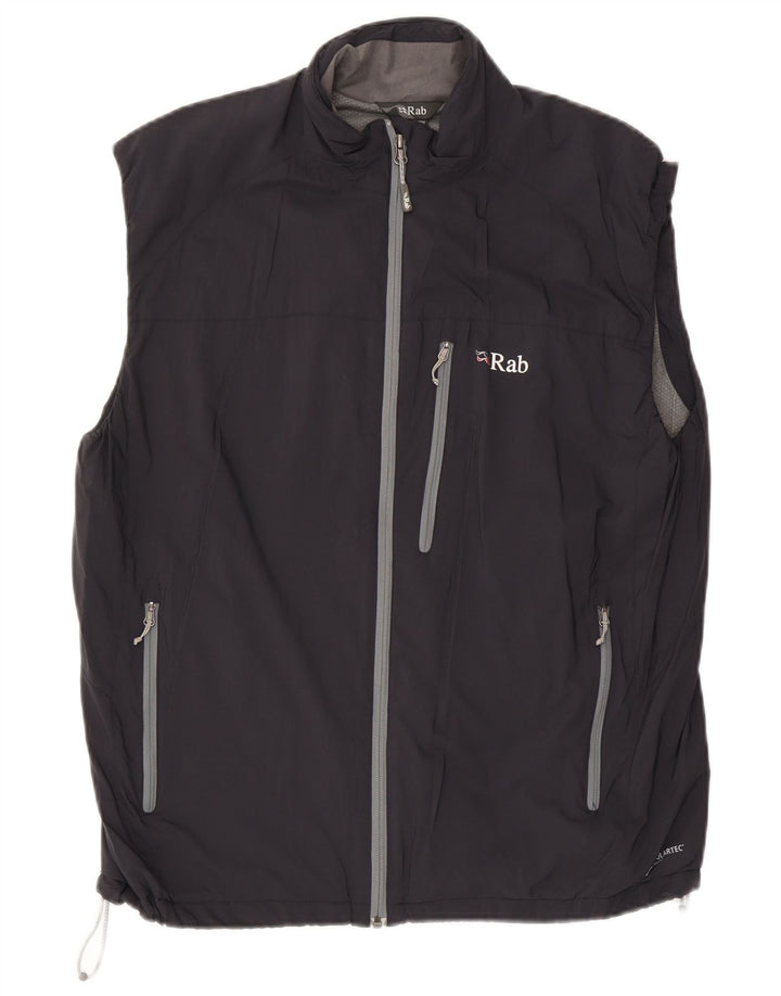 Rab Herre Ærmeløs træningsdragt Topjakke XL Marineblå polyamid