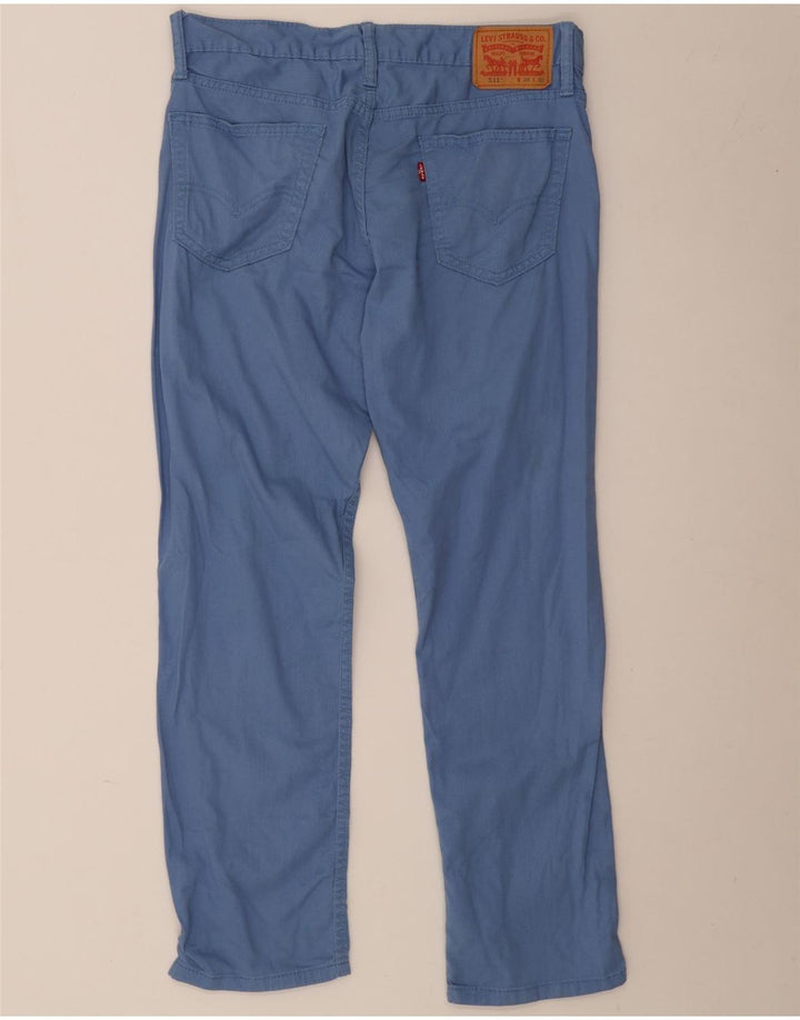Levi's Herre 511 Slim Jeans W34 L30 Blå Bomuld