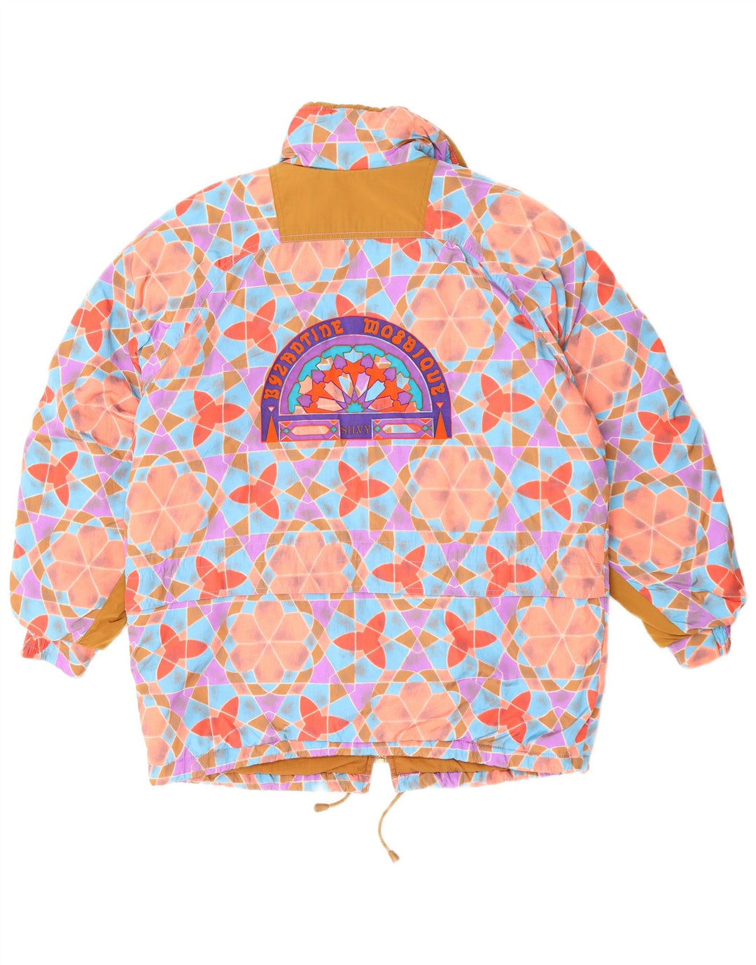 SILVY Dame Oversized Windbreaker Jacket IT 42 Medium Flerfarvet