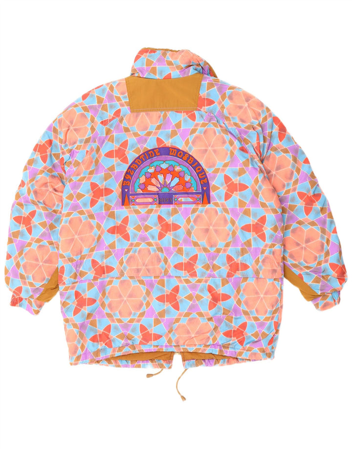 SILVY Dame Oversized Windbreaker Jacket IT 42 Medium Flerfarvet