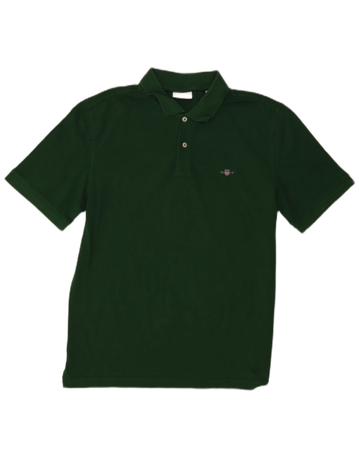 Gant Polo Shirt til mænd Stor grøn bomuld