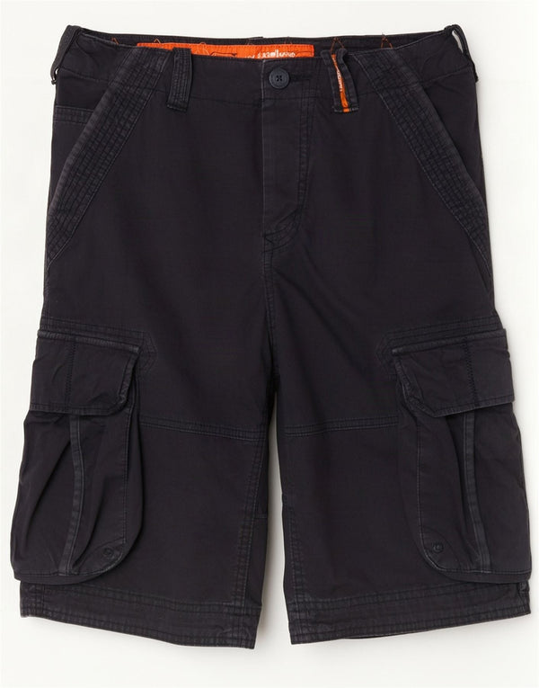 Superdry Herre Cargo Shorts Medium W32 Marineblå Bomuld