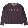 TOMMY HILFIGER Grafisk sweatshirt til mænd 2XL marineblå bomuld