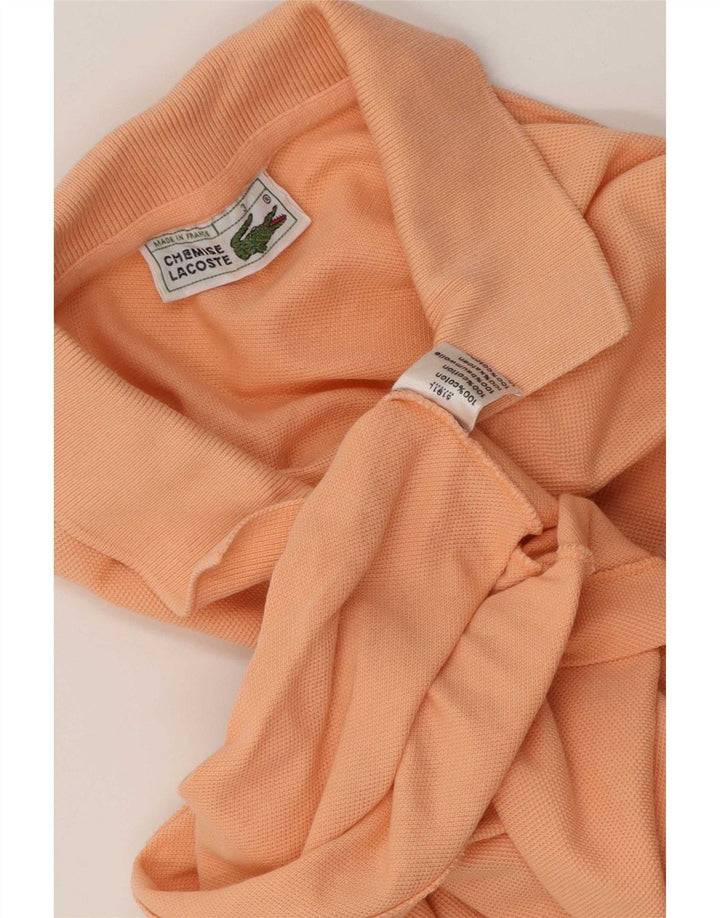 Lacoste herre poloskjorte str. 3 Lille pink bomuld