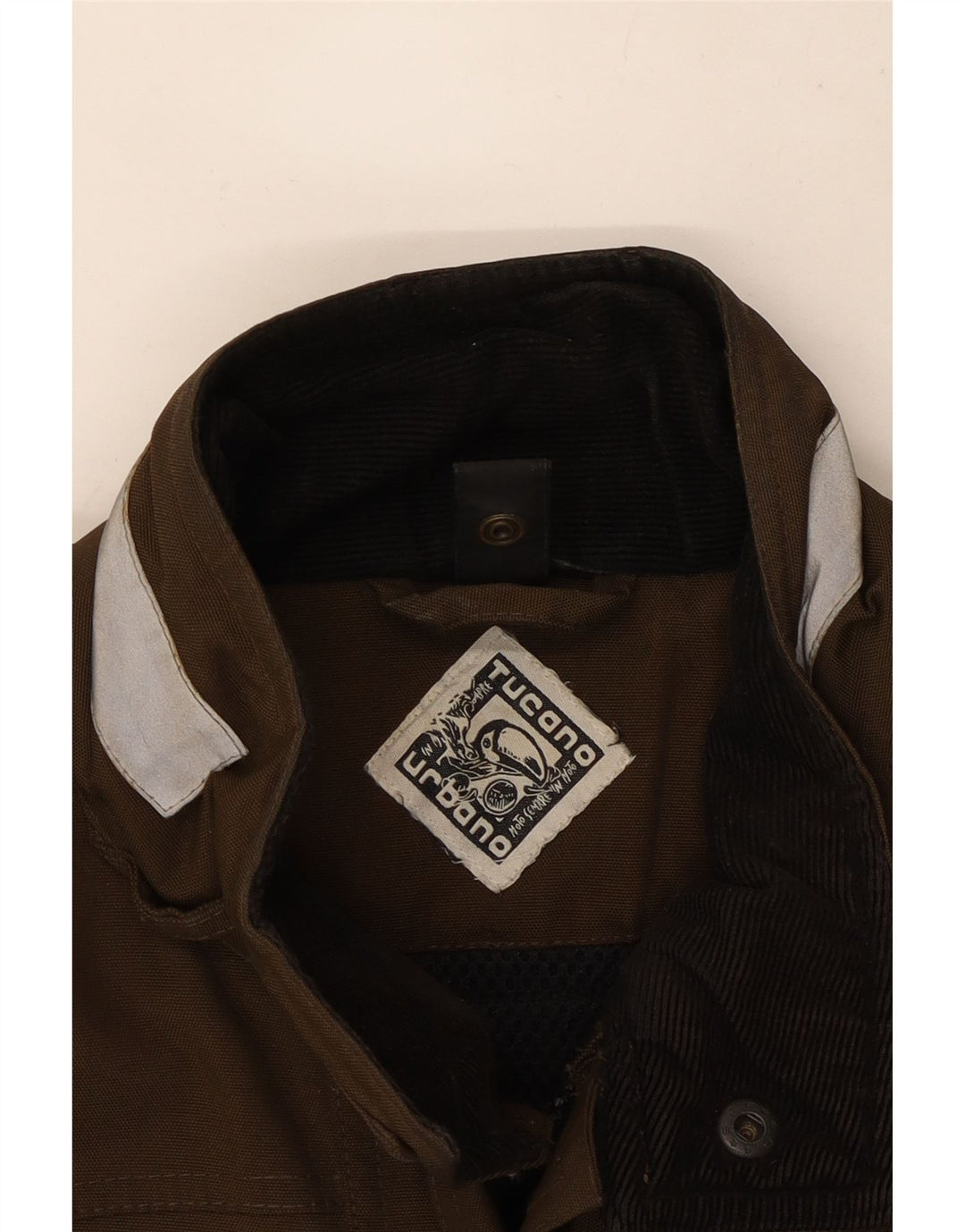 Tucano Urbano Herre Utility Jacket UK 40 Stor Brun Nylon