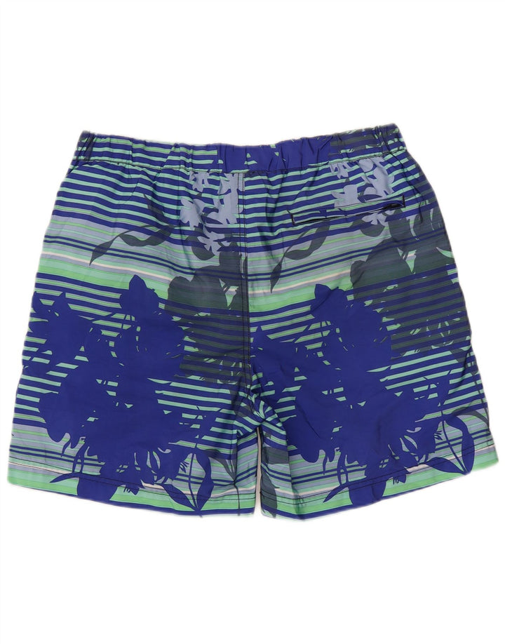 Michael Kors Badeshorts til mænd Large Blue Floral Polyester