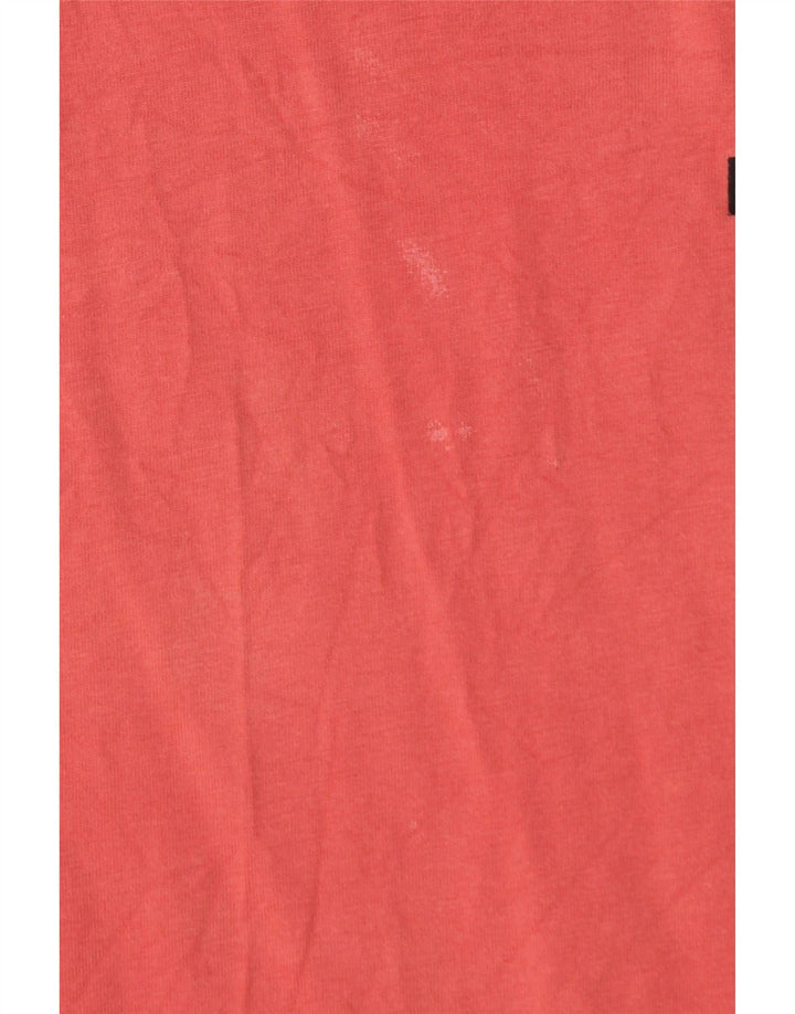 DONDUP Herre T-Shirt Top Medium Pink Bomuld
