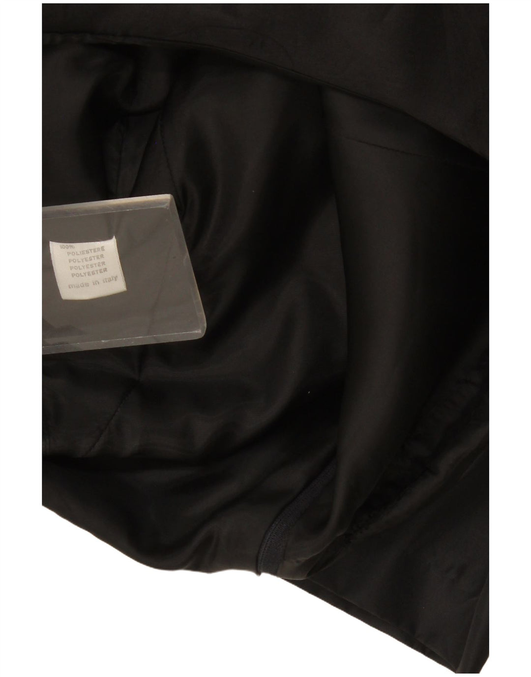 Vintage Kvinder Off Shoulder Kjole UK 8 Small Black Polyester