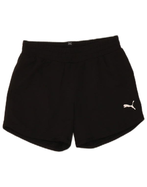 Puma piger sportsshorts 13-14 år sort polyester
