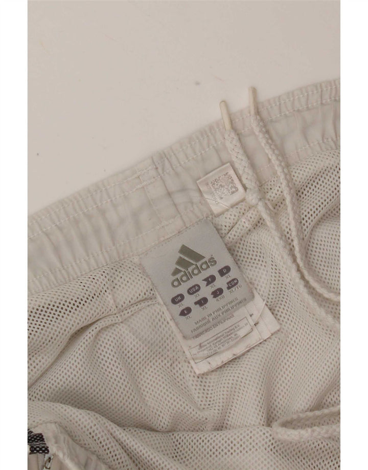 Adidas Herre Bermuda Sport Shorts XL Hvid Polyester