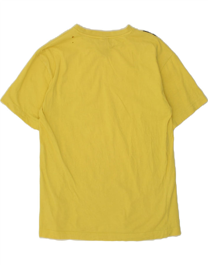 KAPPA Mens Graphic T-Shirt Top Medium Yellow Cotton Vintage Kappa and Second-Hand Kappa from Messina Hembry 