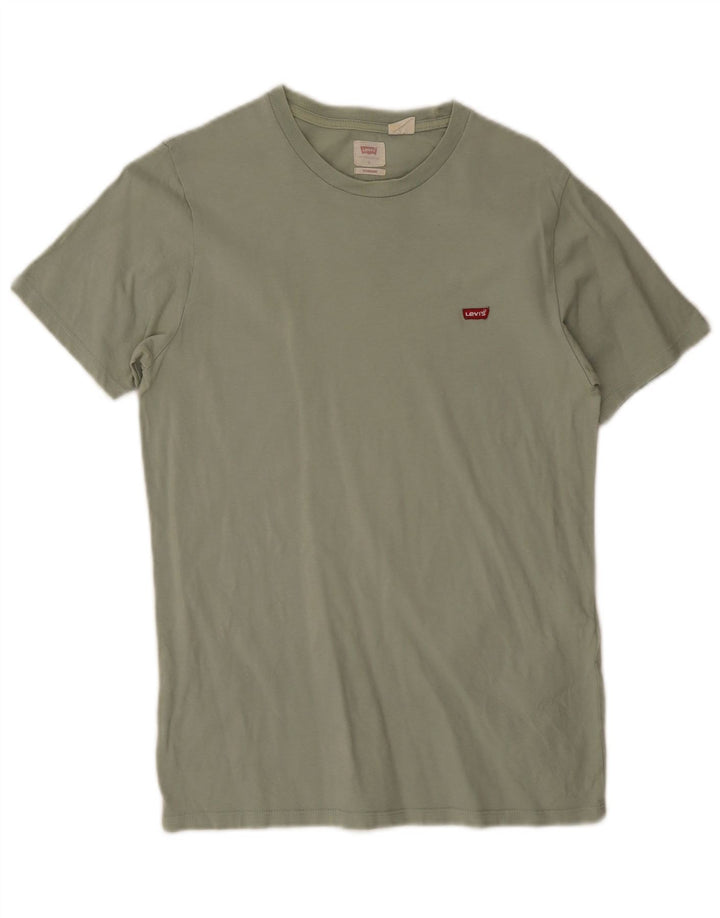 Levi's Herre Standard T-Shirt Top Lille Grøn Bomuld