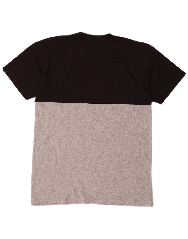 Vans Herre Classic Fit T-Shirt Top Medium Sort Colourblock