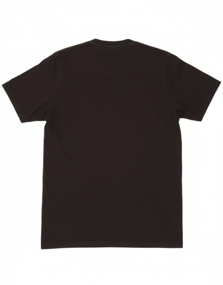 ADIDAS Mens T-Shirt Top Small Black Cotton