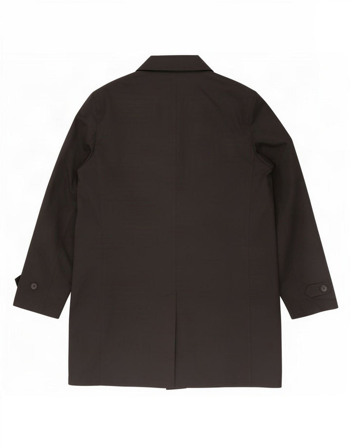 Marks & Spencer Trench Coat til mænd UK 42 XL Sort Polyester