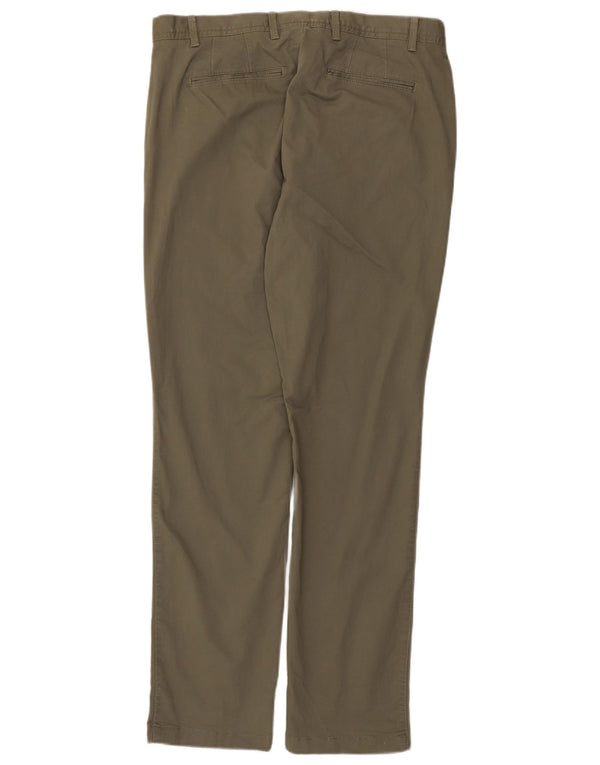 Reiss Herre Regular Fit Chinobukser W36 L32 Khaki Bomuld
