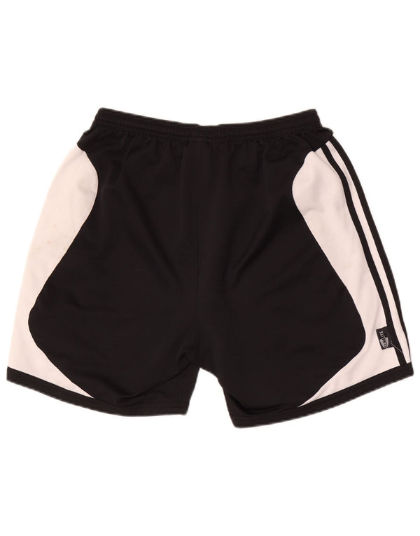 Adidas Herre Climalite Sport Shorts UK 36 Small Black Colourblock Polyester