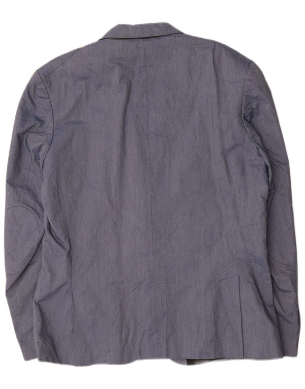 Jack & Jones Herre 2-knaps blazerjakke IT 56 3XL Blå Bomuld