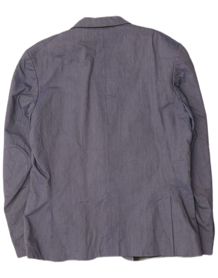 Jack & Jones Herre 2-knaps blazerjakke IT 56 3XL Blå Bomuld