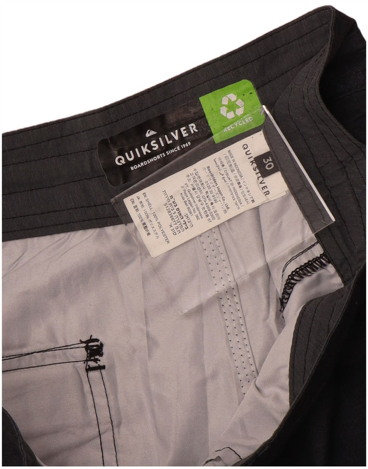 Quiksilver grafiske badeshorts til mænd Medium flerfarvet stribet