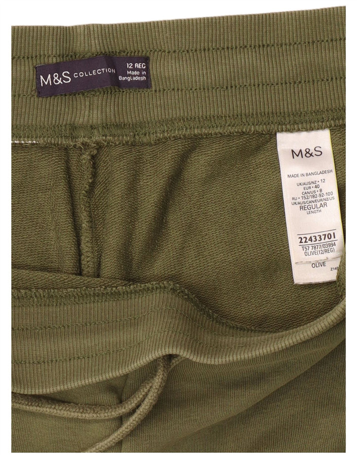 Marks & Spencer Træningsdragt til kvinder Joggers UK 12 Medium Khaki