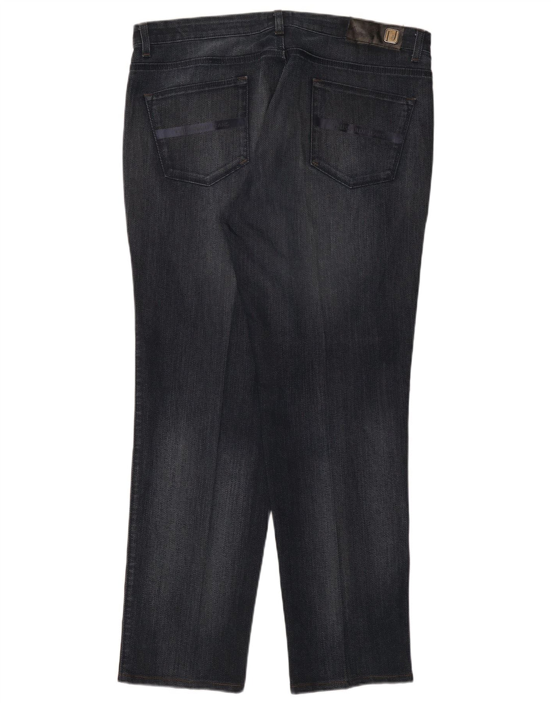 Trussardi Straight Jeans til mænd W40 L31 Marineblå bomuld