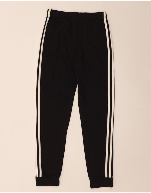 Adidas Drenge Træningsdragt Bukser Joggers 11-12 År Sort Bomuld