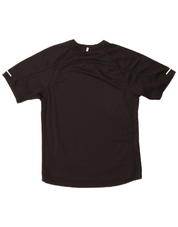 Nike Herre Dri Fit T-Shirt Top Medium Sort Polyester