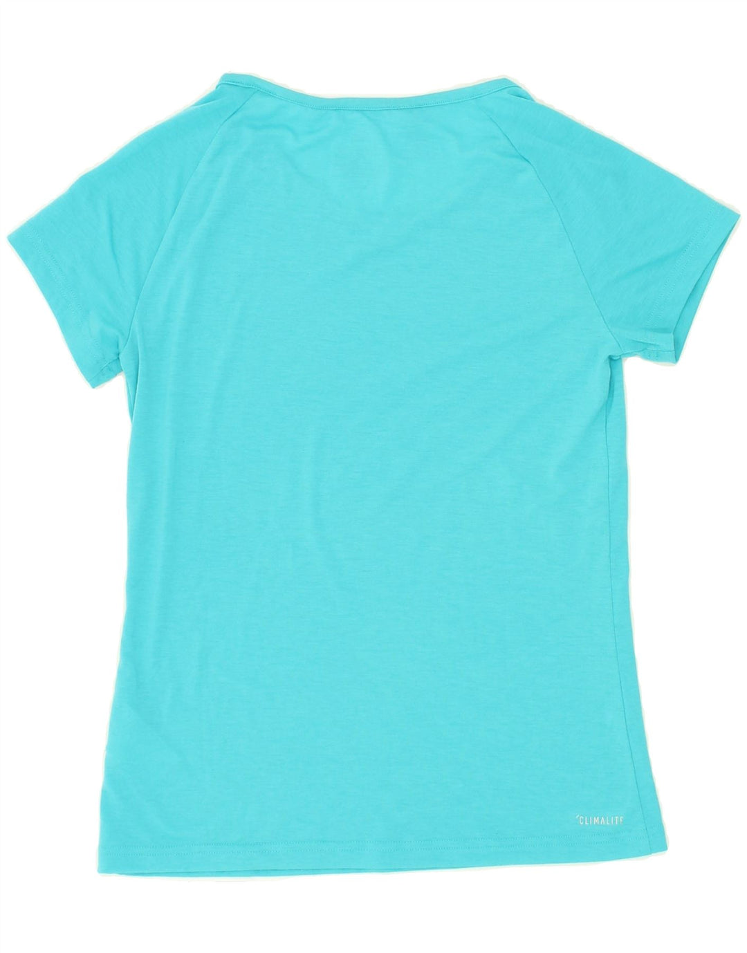 ADIDAS Boys Climalite T-Shirt Top 13-14 Years Blue Polyester Vintage Adidas and Second-Hand Adidas from Messina Hembry 