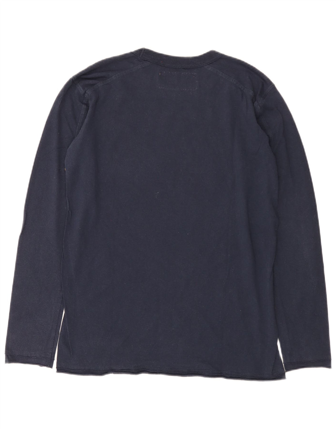 Asics Herre grafisk top langærmet lille marineblå bomuld