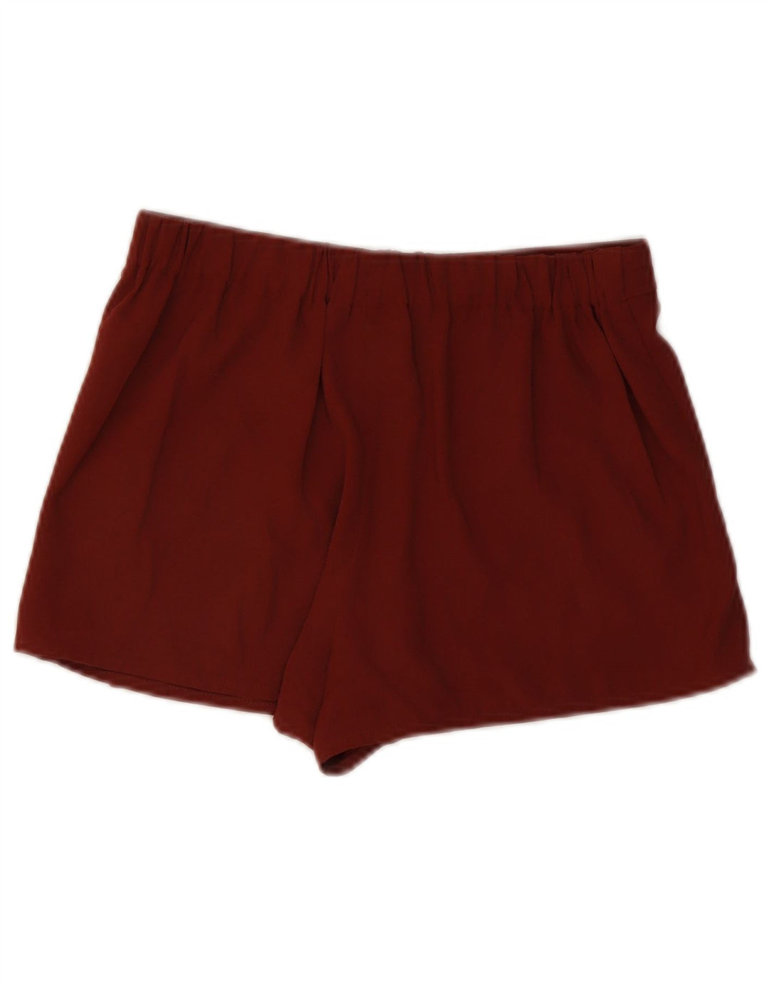 Topshop Casual Shorts til kvinder UK 8 Small W26 Brown Colourblock Polyester