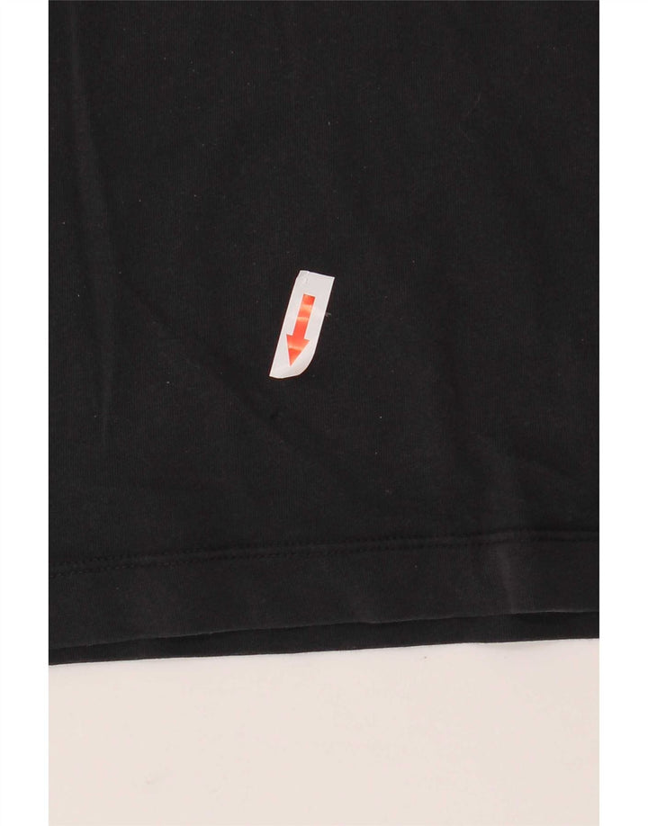 Jordan Herre grafisk T-shirt top lille sort bomuld