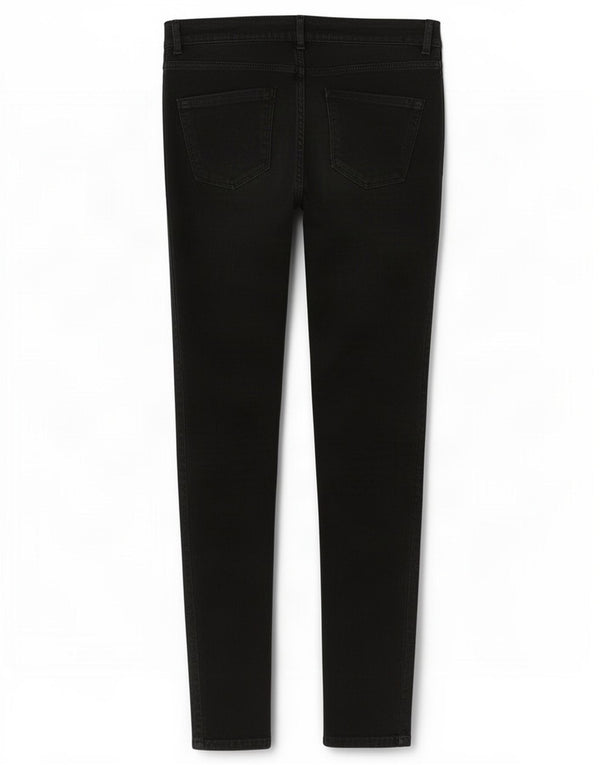 Zara Dame Skinny Casual Bukser Medium W28 L28 Sort
