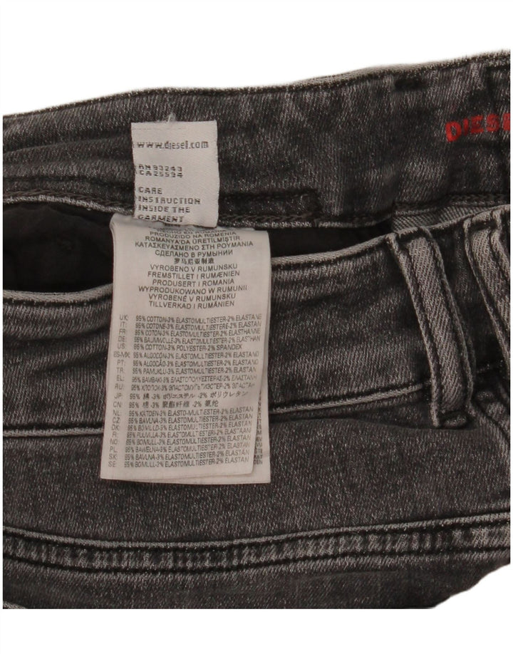 Diesel Skinny Jeans til mænd W30 L32 Grå bomuld