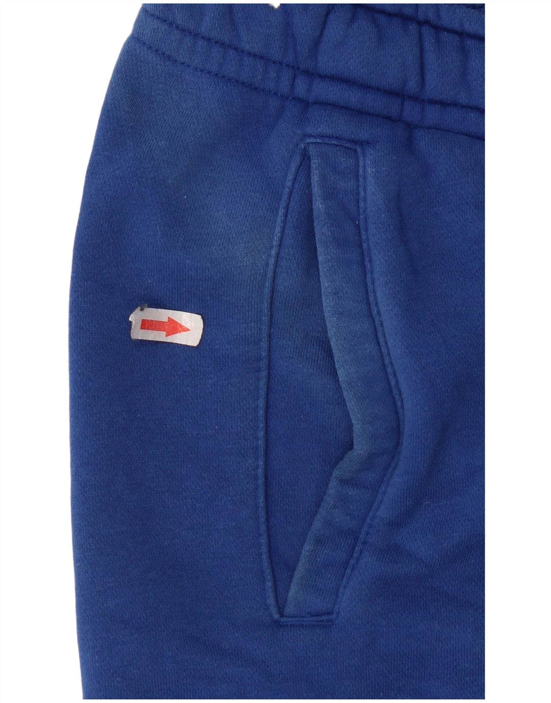 Nike Herre grafiske sportsshorts XL blå bomuld