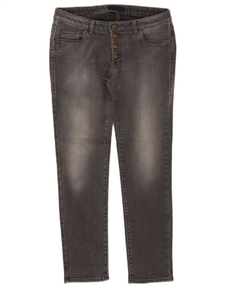 TRUSSARDI Slim Jeans til kvinder W28 L28 Grå bomuld