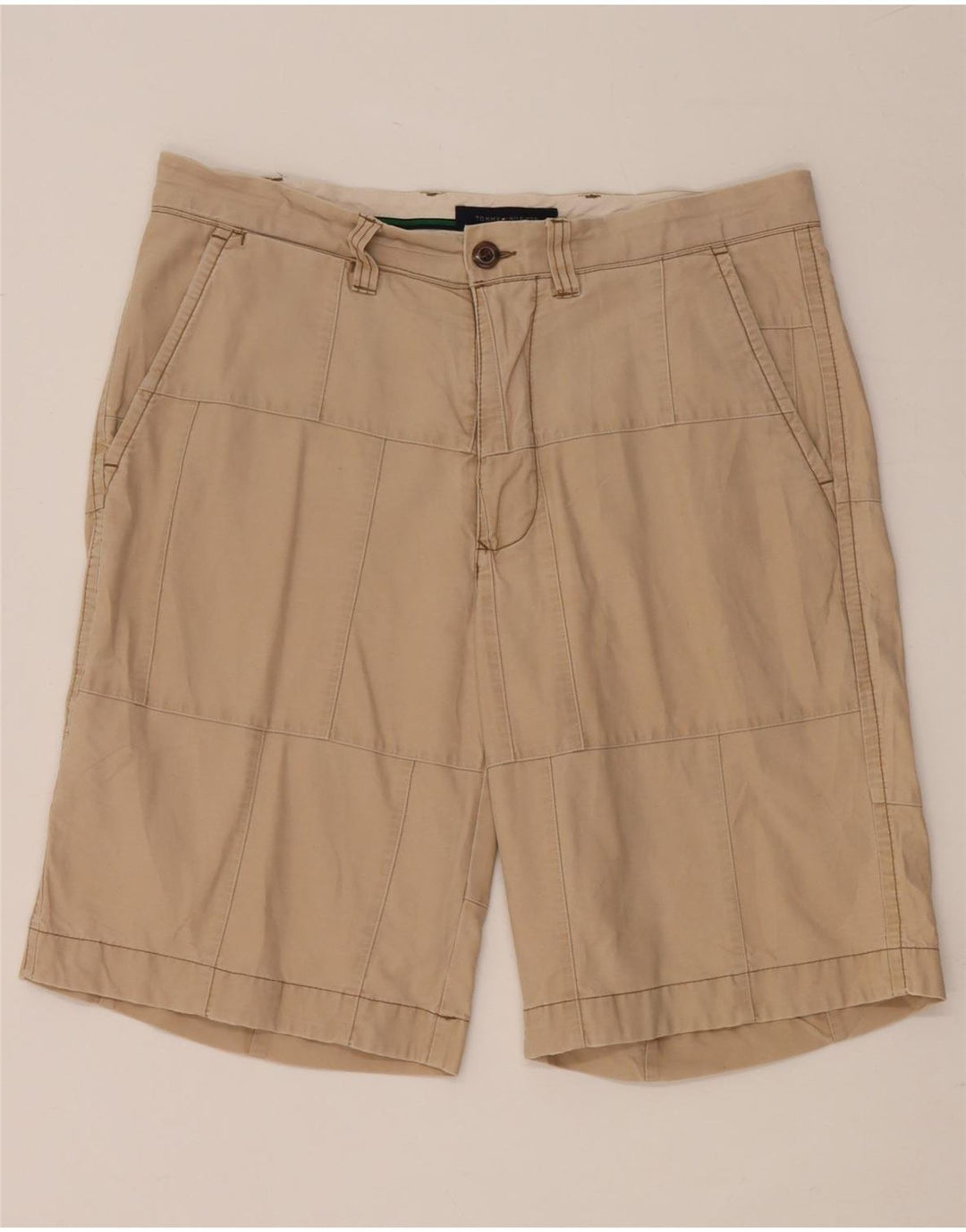 TOMMY HILFIGER Chino Shorts til mænd W32 Medium Beige Bomuld