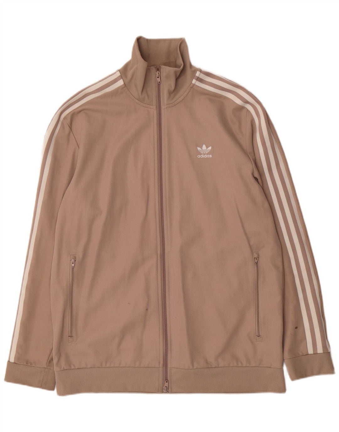 Adidas Træningsdragt til mænd Topjakke Stor Beige Bomuld Sports
