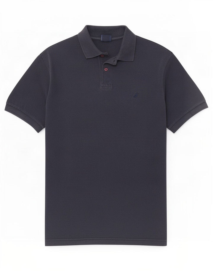 Asics Herre Polo Shirt Large Navy Blue
