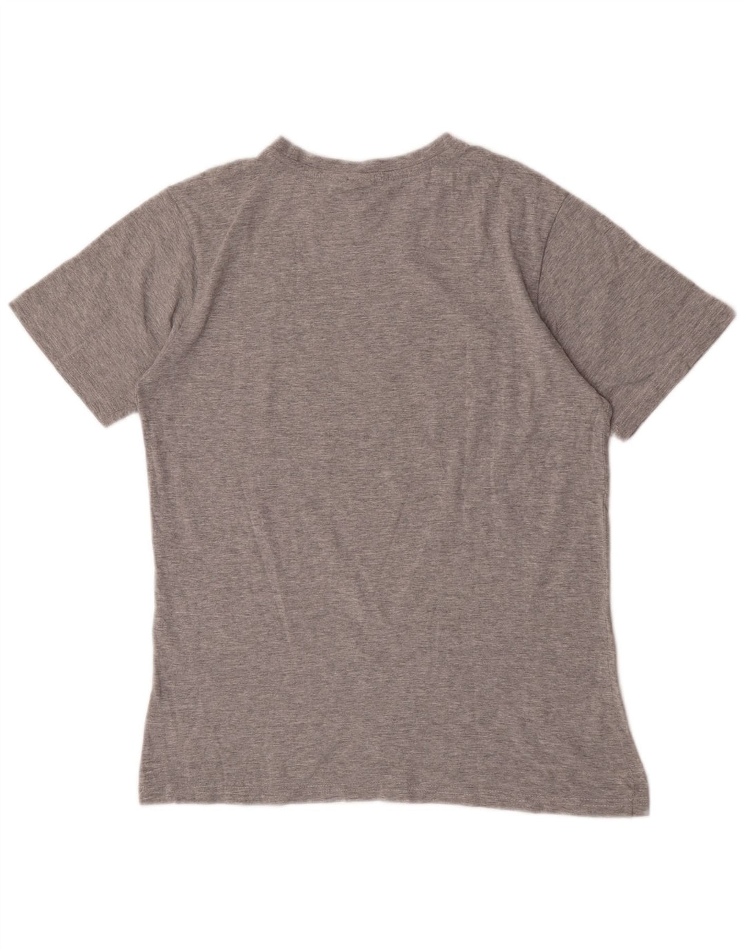 Sergio Tacchini Herre grafisk T-shirt Top Medium Grey Flecked Bomuld