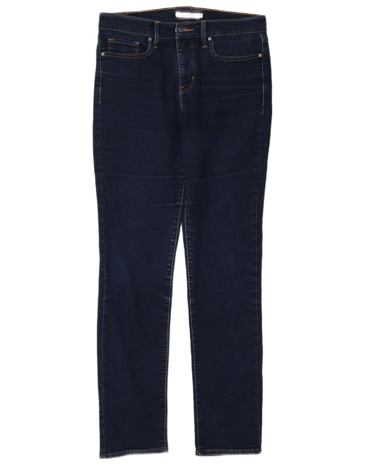 Levi's Dame 312 Shaping Slim Jeans W29 L32 Marineblå Bomuld