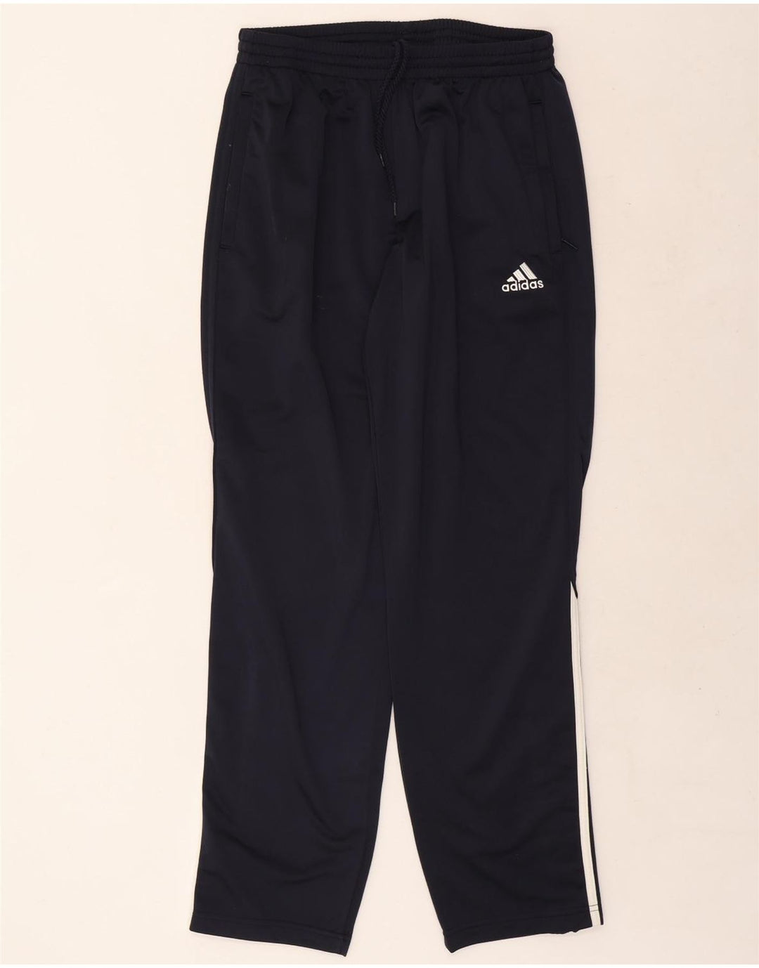 Adidas Træningsdragtsbukser til mænd UK 40/42 Medium Navy Blue Polyester