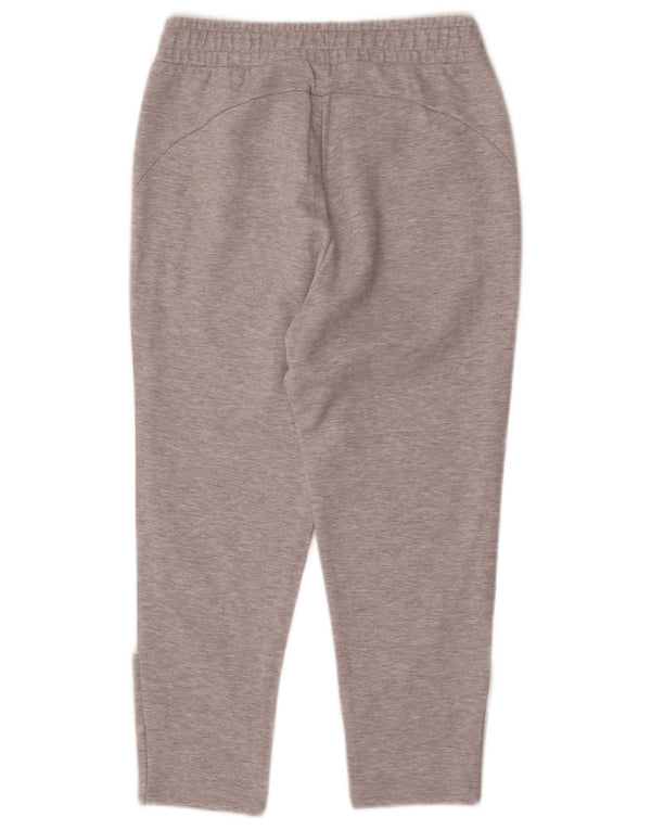 Puma Womens Crop træningsdragt Bukser UK 10 Small Grey Colourblock Bomuld