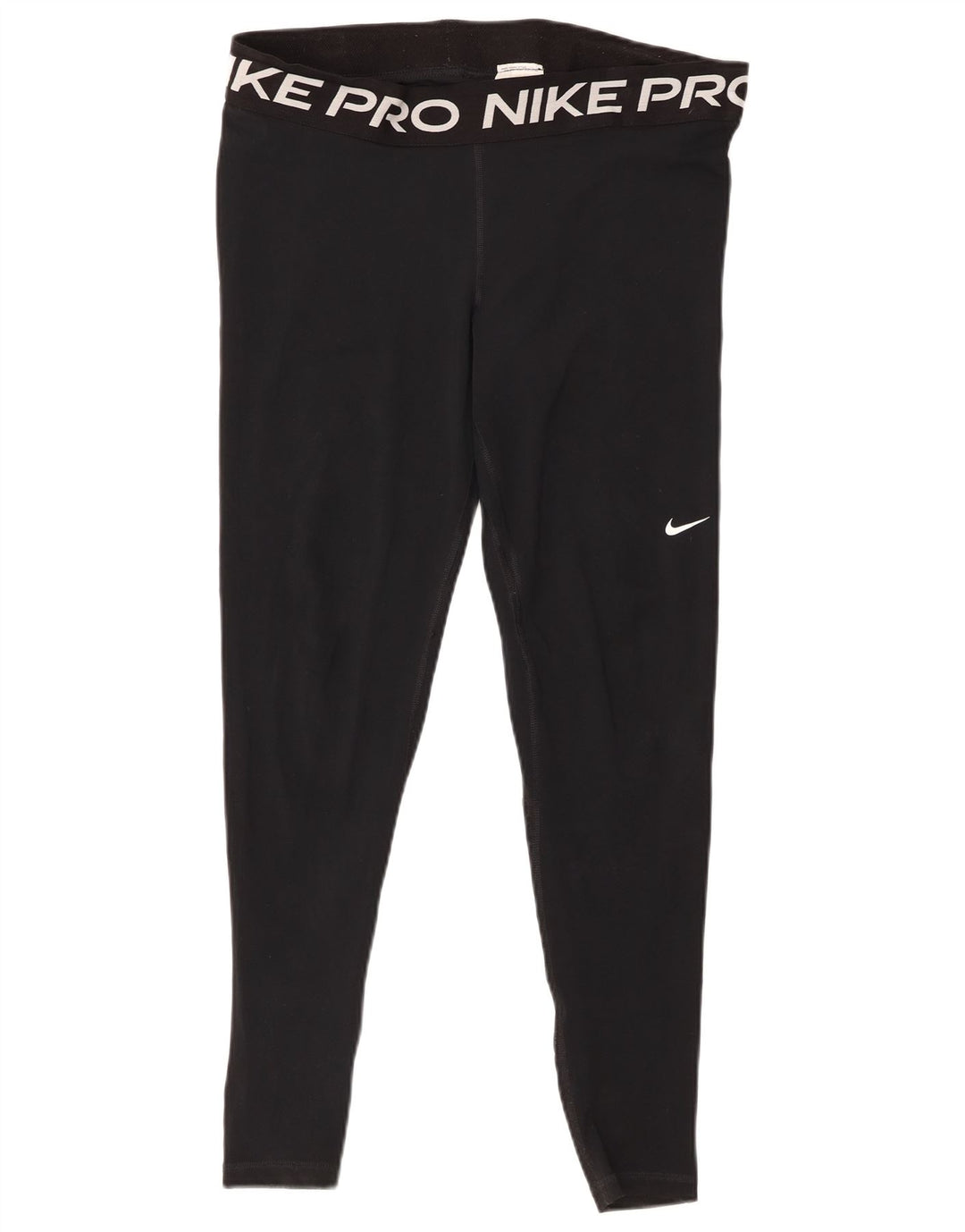 Nike Dame Grafiske Leggings UK 18 XL Sort Polyester