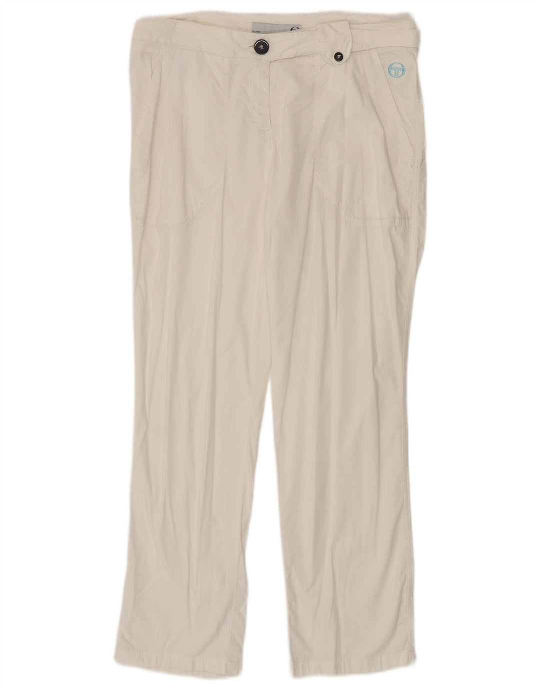 Sergio Tacchini Lige Chinobukser til kvinder IT 44 Medium W30 L27 Hvid
