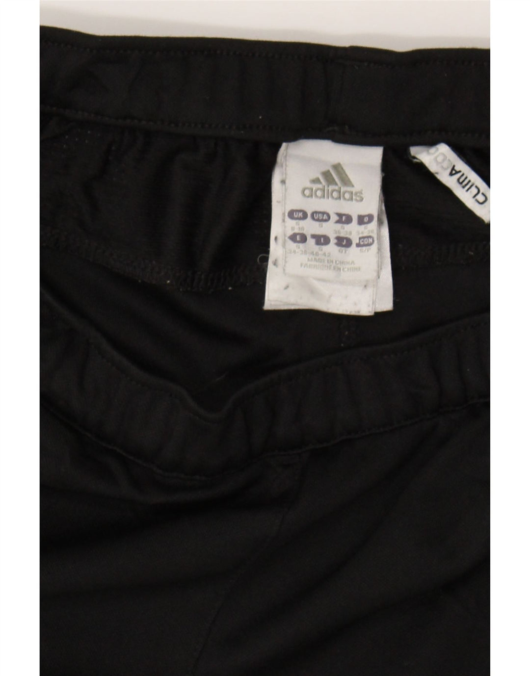 ADIDAS Womens Climacool Tracksuit Trousers UK 8/10 Small  Black Polyester Vintage Adidas and Second-Hand Adidas from Messina Hembry 