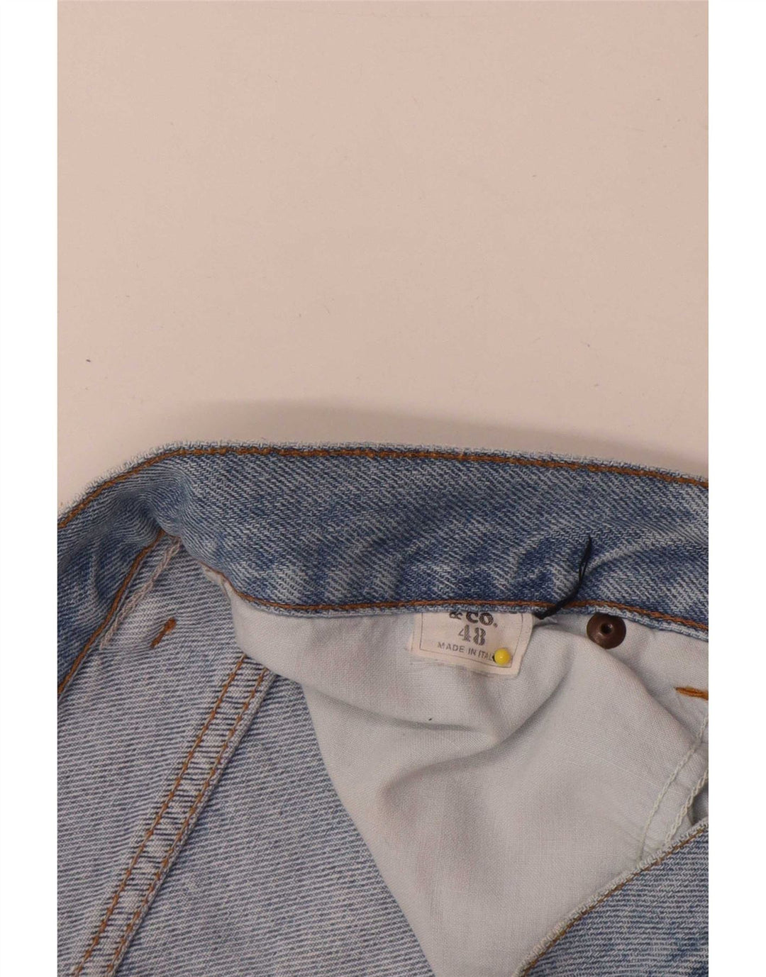 Casucci Herre Tapered Jeans IT 48 Medium W30 L31 Blå Bomuld
