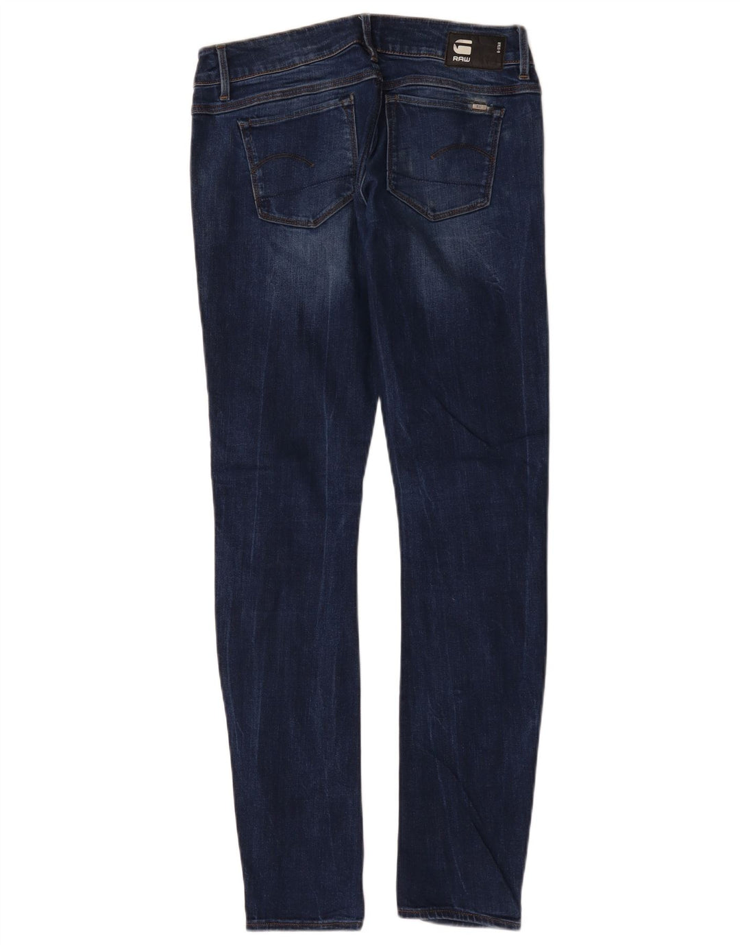 G-Star Dame 3301 Low Skinny Jeans W26 L32 Blå
